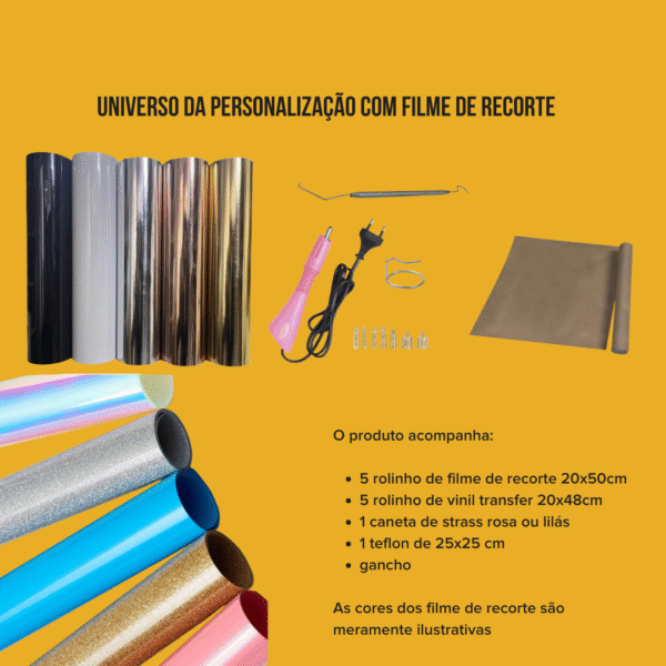 Plotter de Recorte Silhouette Portrait 4 + Kit Filme Termocolante - Imagem 2