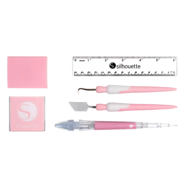 Ferramentas Essenciais Rosa Silhouette - Kit com 6 Peças - Imagem 3