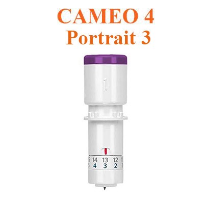 Lâmina Silhouette 2mm - Para Cameo 4 e Portrait 3